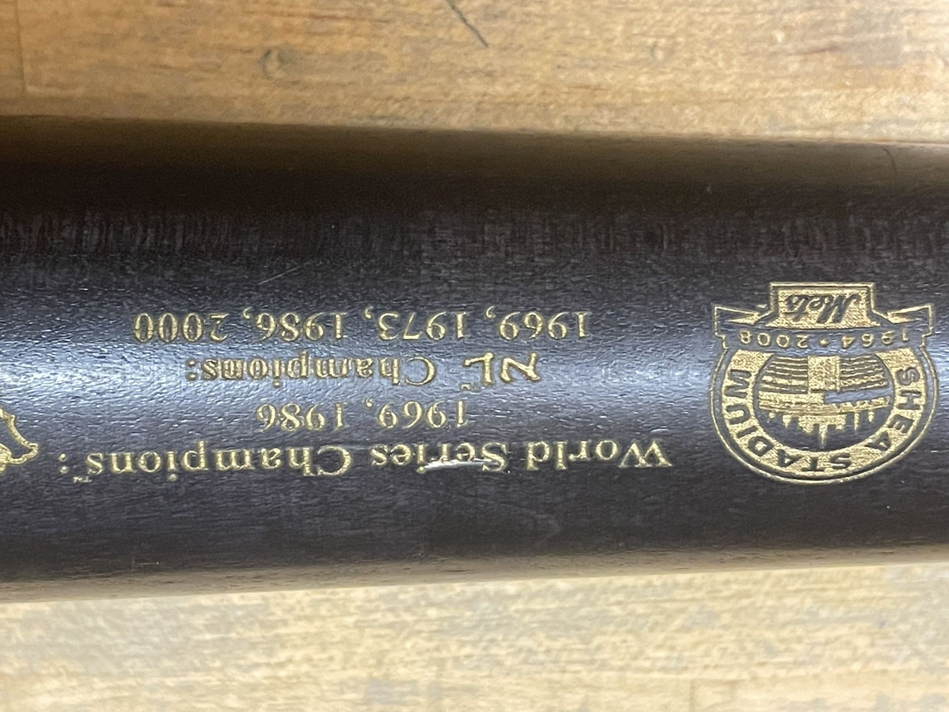 NY Mets Baseball Bat. #84 Of 5000