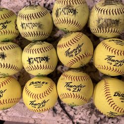 Various Softballs 