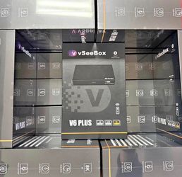 VSeeBox V6 Plus Live TV Streaming Box Endless Movies & Sports