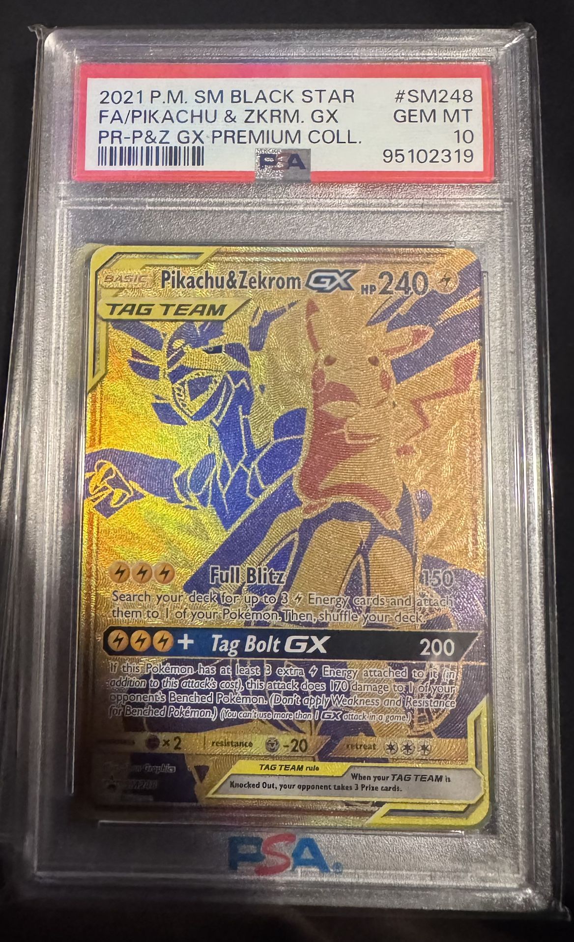 Pikachu & Zekrom sm248