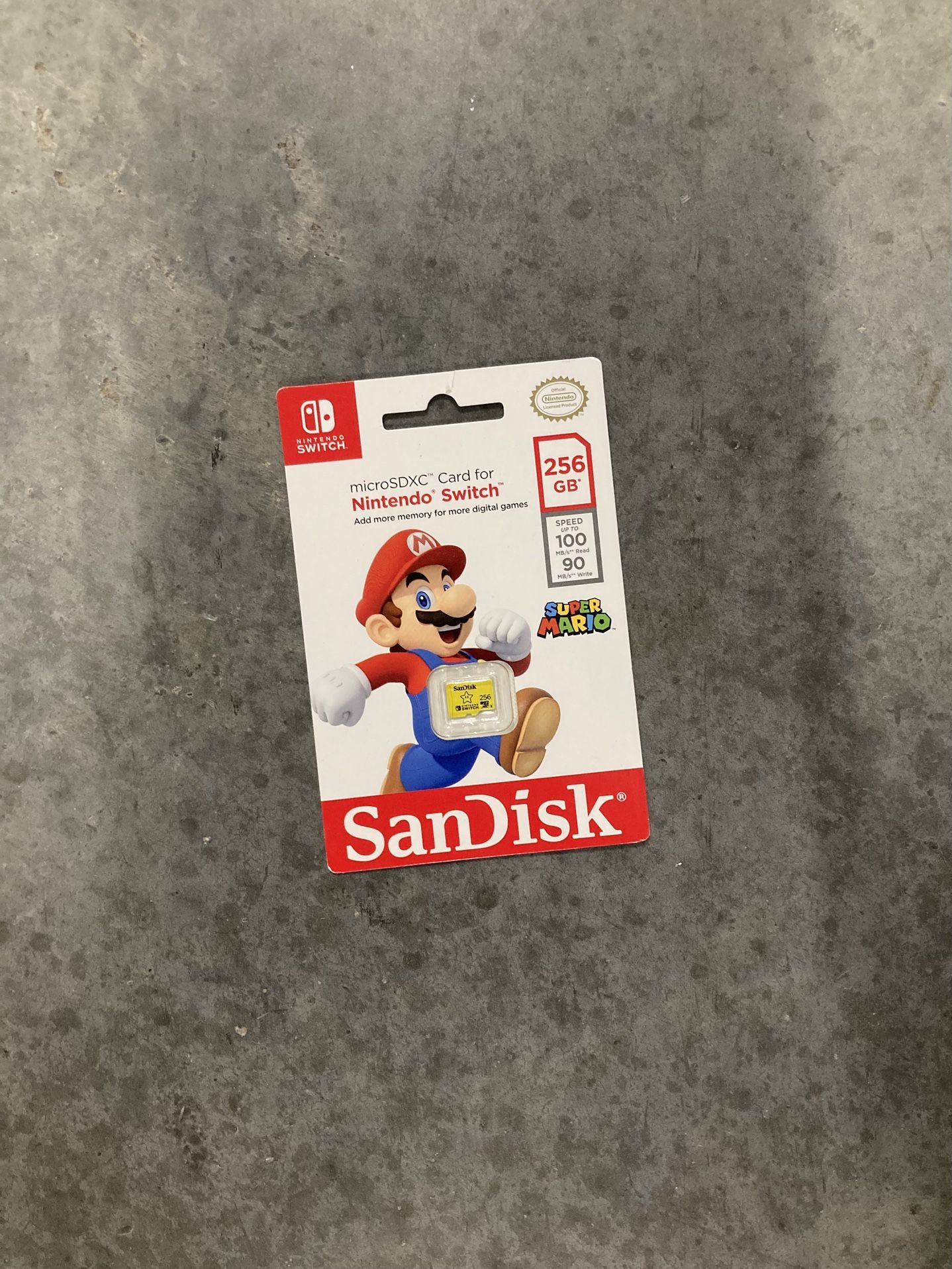 SanDisk 256GB microSDXC Micro SD Card for Nintendo Switch