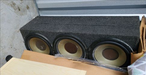 3- diamond audio subwoofers 12.8