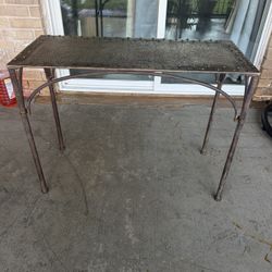 Rustic Italian Iron Table 