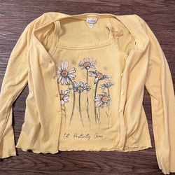 Girls 2 Piece Shirt/sweater 