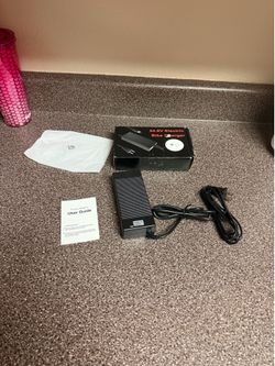 EVAPLUS UL Certified 54.6V 1.5A Fast Electric Bike/Scooter Charger All black 5.5mm 1-Prong DC Plug