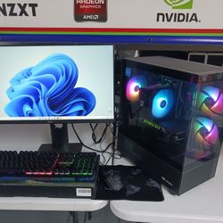 GTA5 ,FORTNITE Gaming Computer Setup 80 Games +Wi-Fi +Windows 11