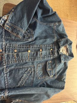 Ralph Lauren Painted Jean Jacket “Maura”