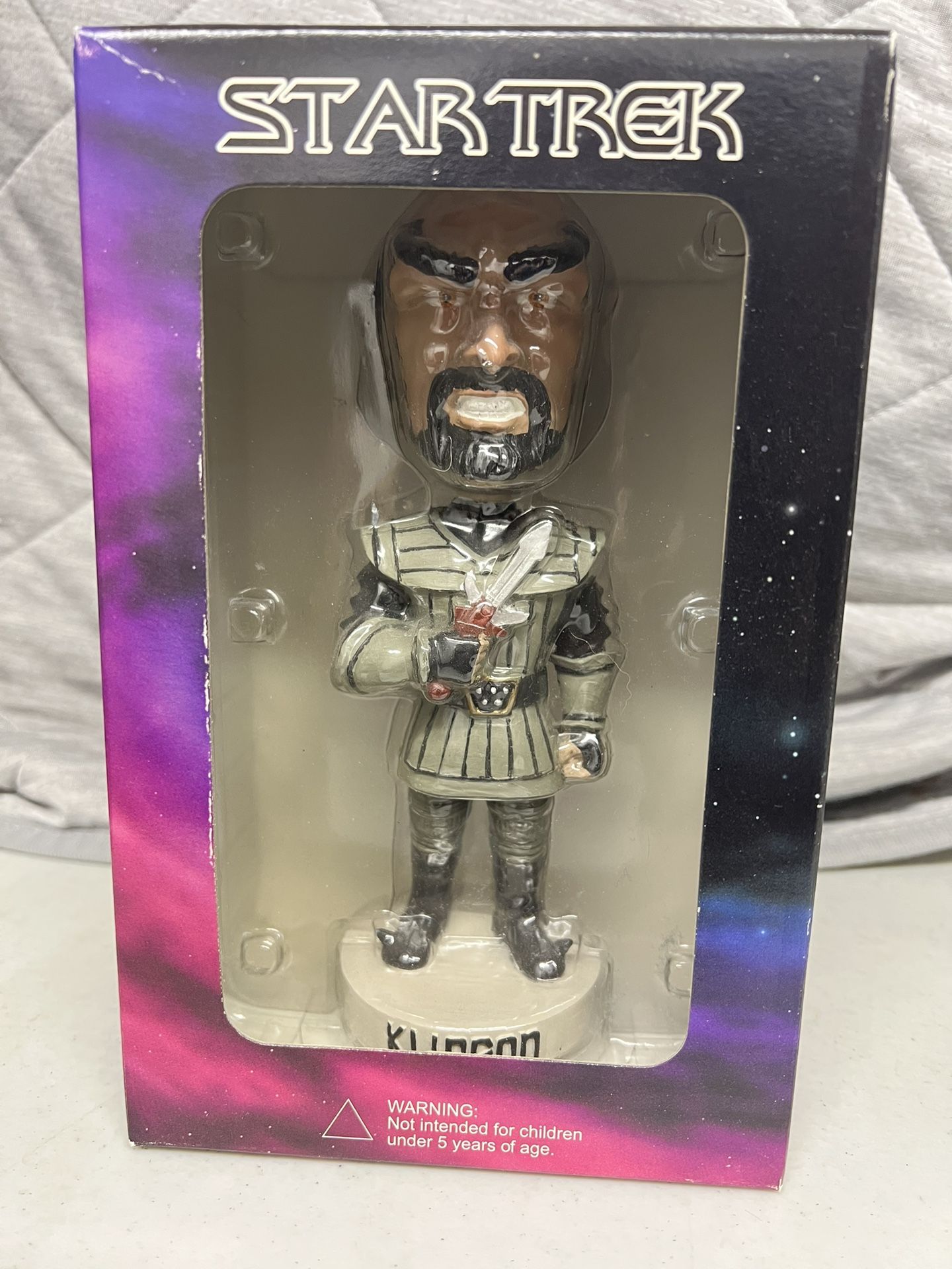 Klingon Bobble head NIB Las Vegas Hilton Star Trek Experience