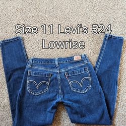 Levi's Low Rise Skinny Jeans