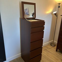 IKEA Dresser With Mirror On Top $175