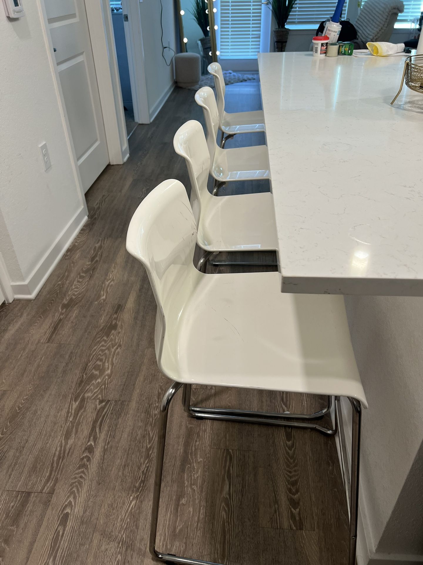 Modern 4-Piece Stool Set— Moving Must Go