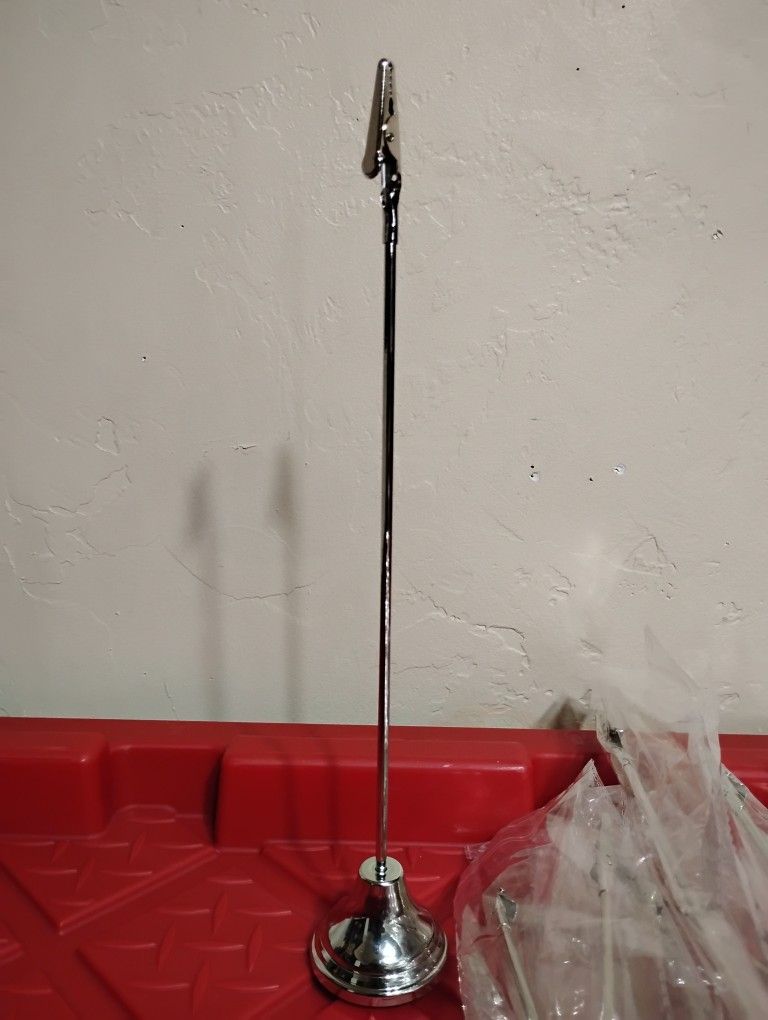 Number Holder Stands NEW
Set of 10