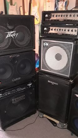 Bass amp, cabs, combos private sale