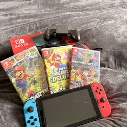 Nintendo Switch With games
