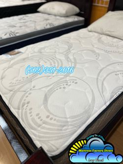 Lesly Queen mattress and Boxspring bed set Colchon y tambor