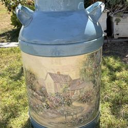 Old Farm Milk Can
