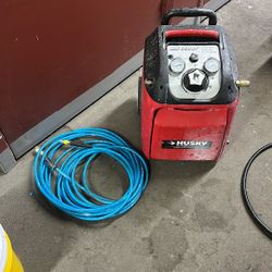 Compressor with hose