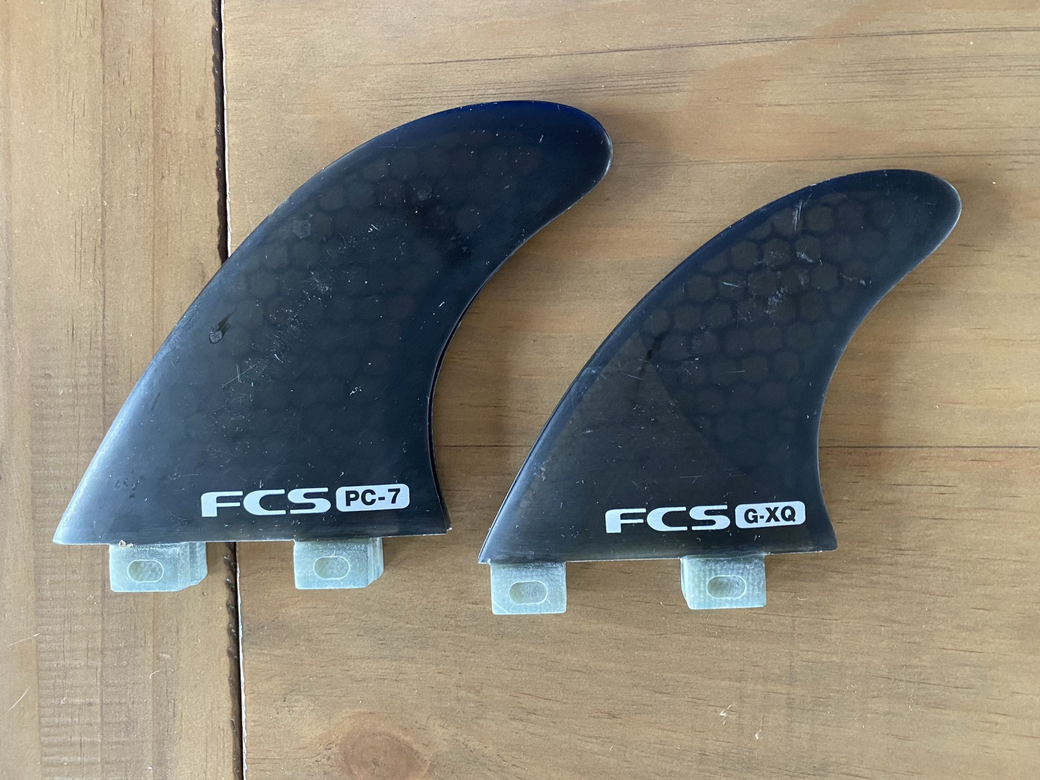 FCS PC-7 Quad Surfboard Fin Set  