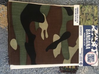 Brand new camouflage Bandana $5
