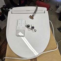 Brondell LE99-RW Bidet, Heated Seat And Water 