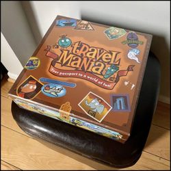 NEW IN BOX TRAVEL MANIA BOARD GAME!