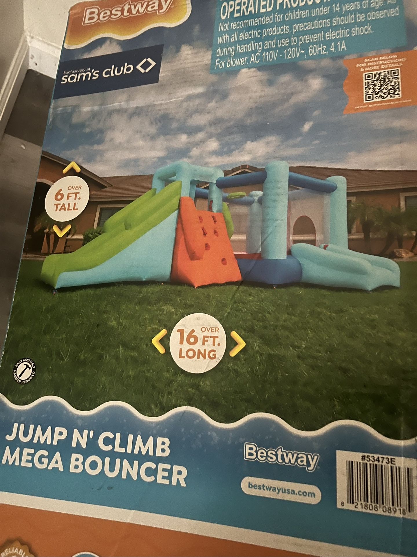 Sam’s Club Bounce House