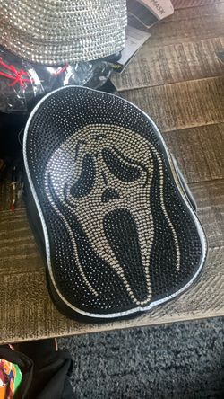Ghost face crossbody bag