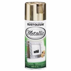 282 brand new Rust-Oleum Specialty Metallic Gold spray paint cans available.