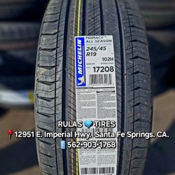 245/45/19 MICHELIN PRIMACY ALL-SEASON (Brand New Tires / Special Price)