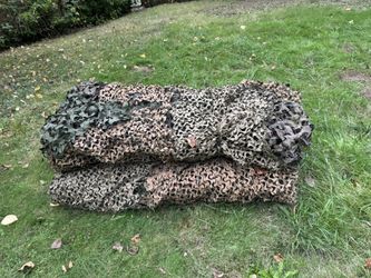 15 X 15 Camo Netting Shade Cover