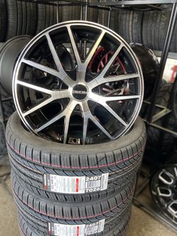 TOUREN WHEELS 18x8 5 LUG UNIVERSAL 225/40/18 ON SALE!!!!!