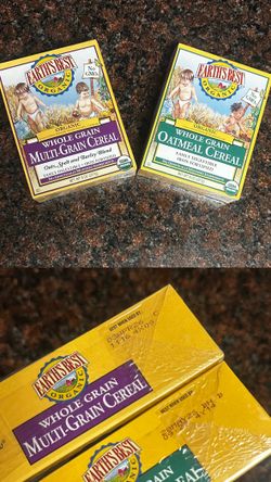 Earths Best Organic Cereal *Free To Anyone In Need.