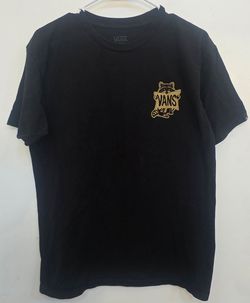 Vans Black Raccoon Graphic T-shirt Medium