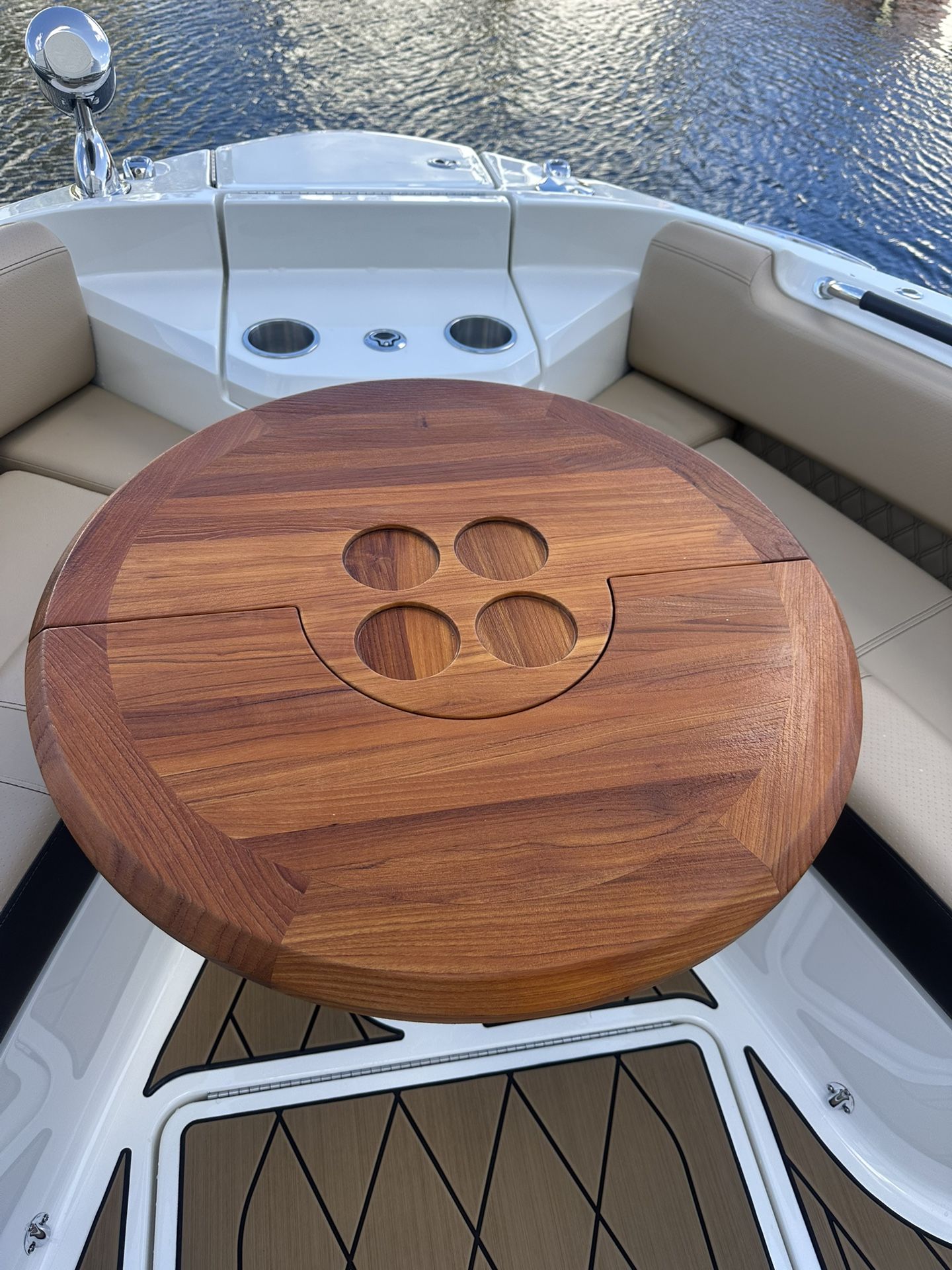 Boat Teak Cleaning and Brightening