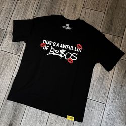 Awful lot of cough syrup black besos tee