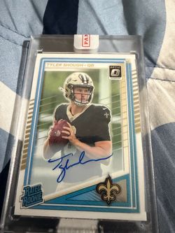 Rated rookie tyler shough /350 ONCARD auto