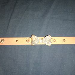 Blinged Out Bow Bracelet 