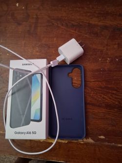 Samsung Galaxy A16 5G with Accessories
