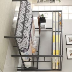 Twin Over Full Bunk Bed With Mattress /// Financing Available 