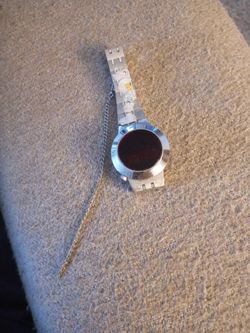 Old Junky Led Watch Women's Needs Battery Movement
