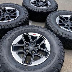 Jeep Wrangler Rubicon Gladiator Premium Wheels Rims Tires Rines