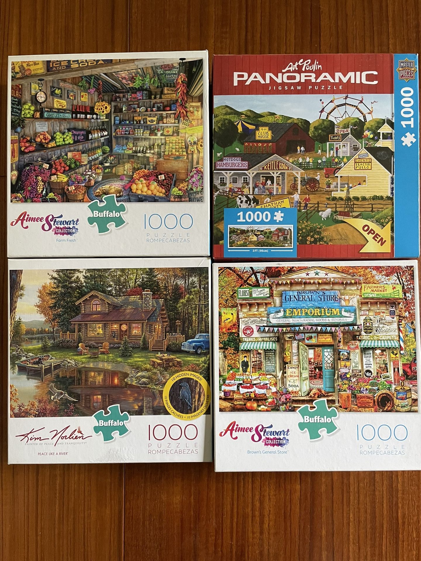Set Of 8 Puzzles