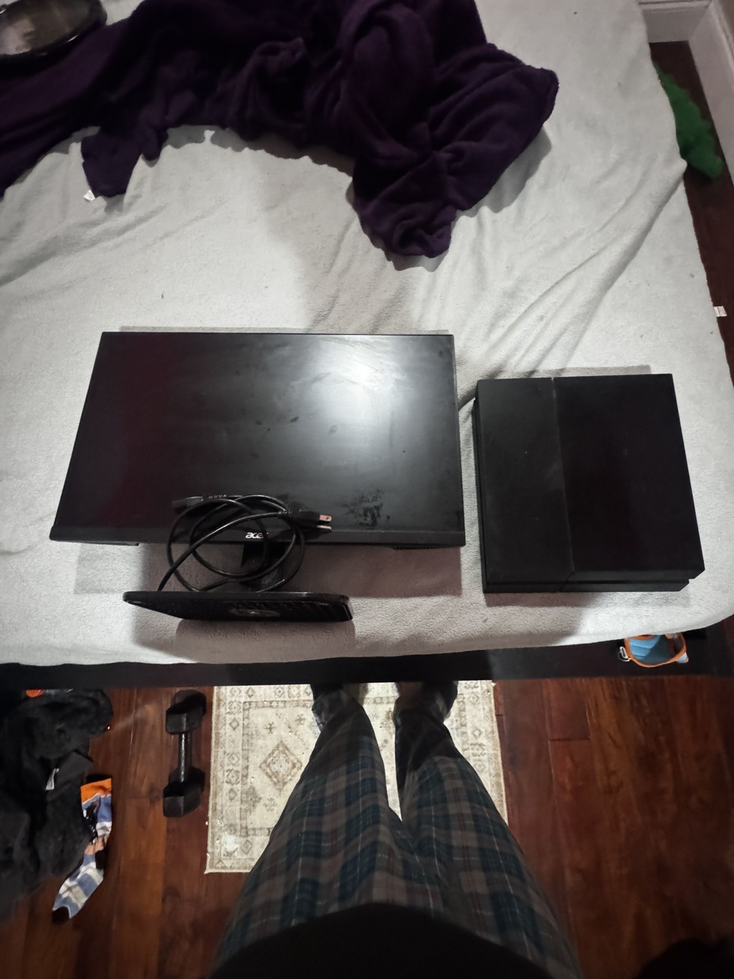 PS4 With Monitor