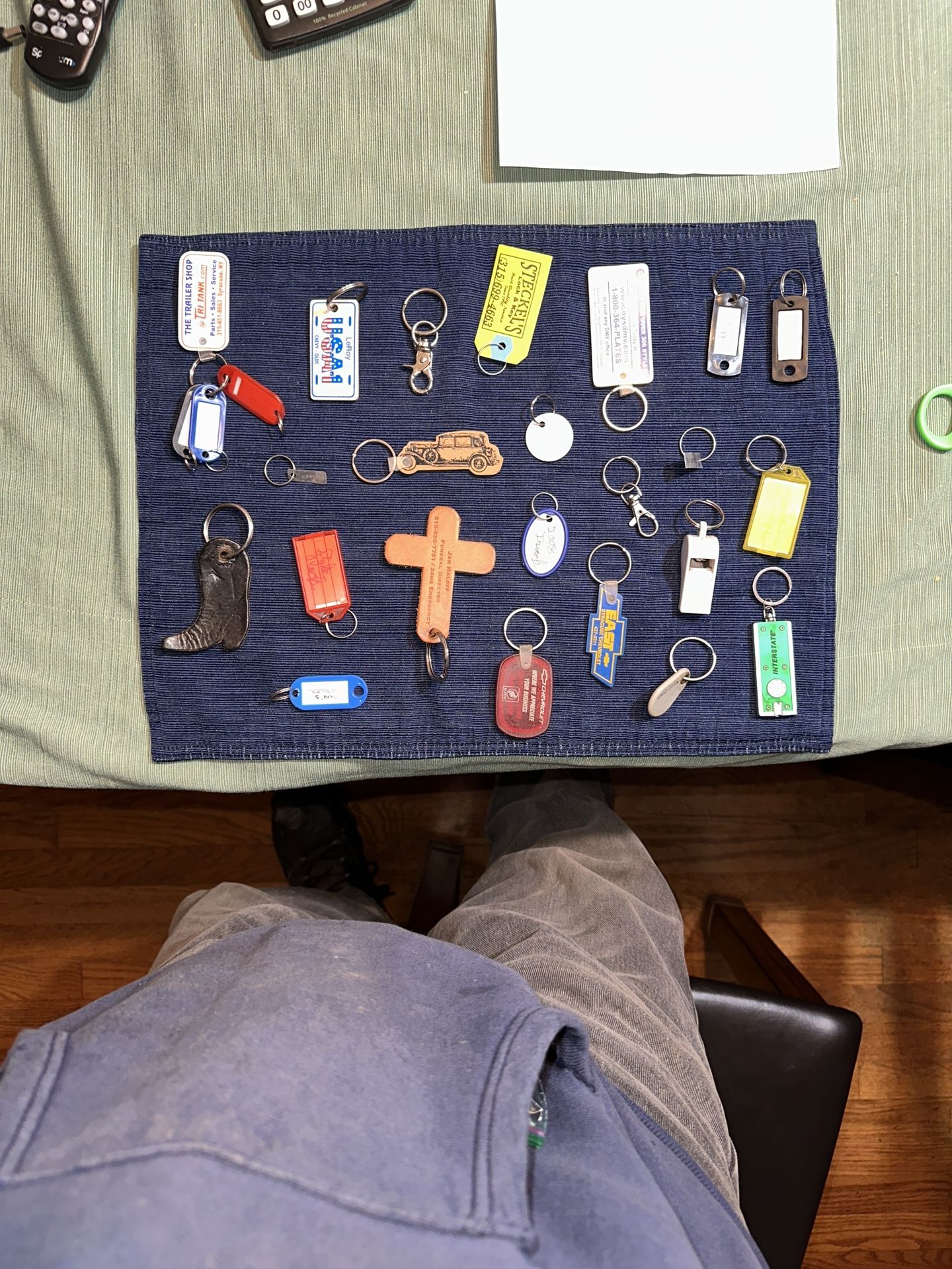 Lot of Various Keychains 