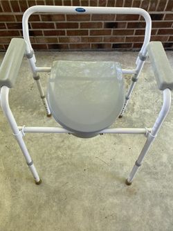 Steel Medical Bedside Commode