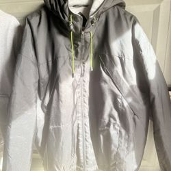 Men 2XL Black Coat Never Used
