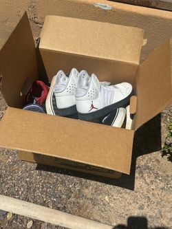 Air Jordan High-Top Sneakers White Used