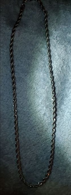 Silver necklace