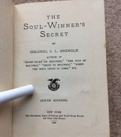 Rare Fifth Edition Of The Soul Winner’s Secret 