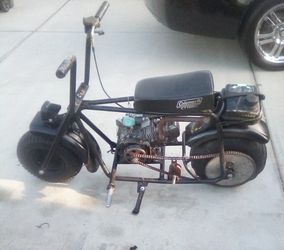 Coleman Mini Bike don't have time for it anymore nothing is wrong with it run's great. Just got a brand new clutch Has a Brand New Mikuni Carburetor.